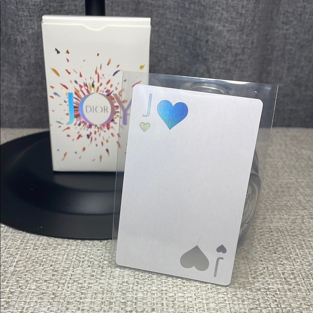 Dior Joy Holographic Playing Card: Jack of Hearts